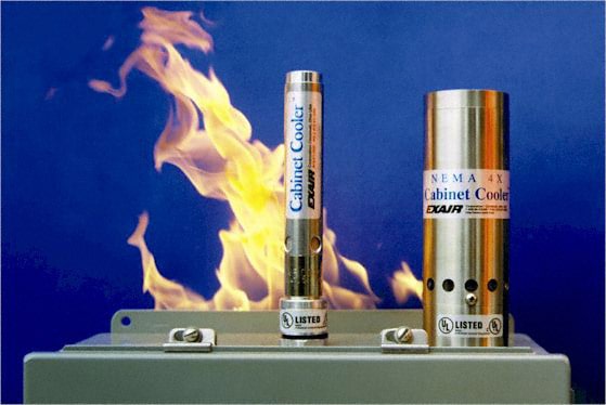 Refrigeradores de Tableros de alta temperatura de EXAIR