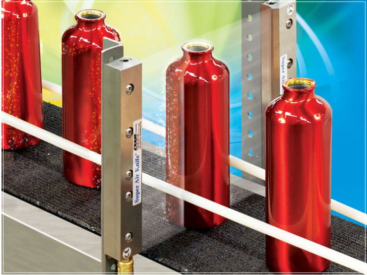 Cortinas de aire en proceso industrial