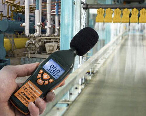 medir el nivel de sonido industria