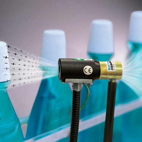 eliminar estática de embalaje