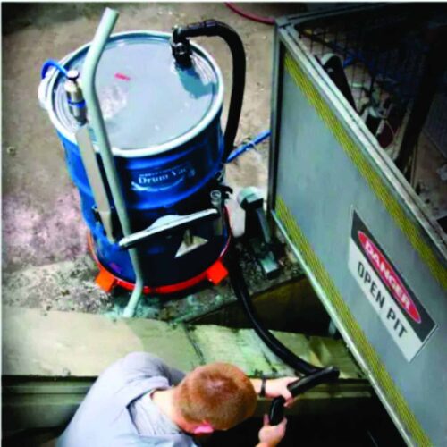 High Lift Reversible Drum Vac