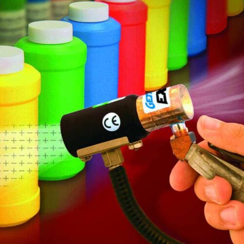 Pistola de Aire Ionizado