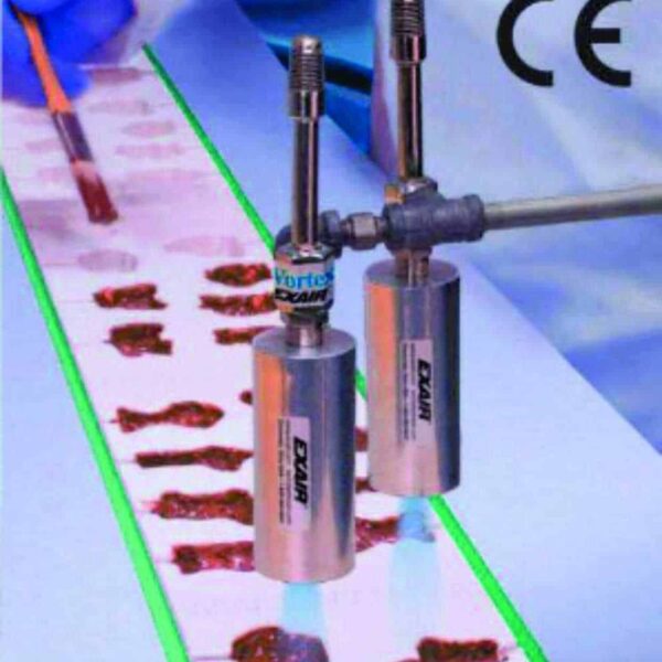 Tubos Vortex  Enfriamiento por Aire Comprimido